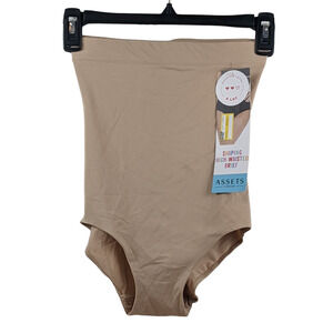 Thintuition Shaping High Waist Brief Assets by SPANX‎ Beige M Shapewear Slimming